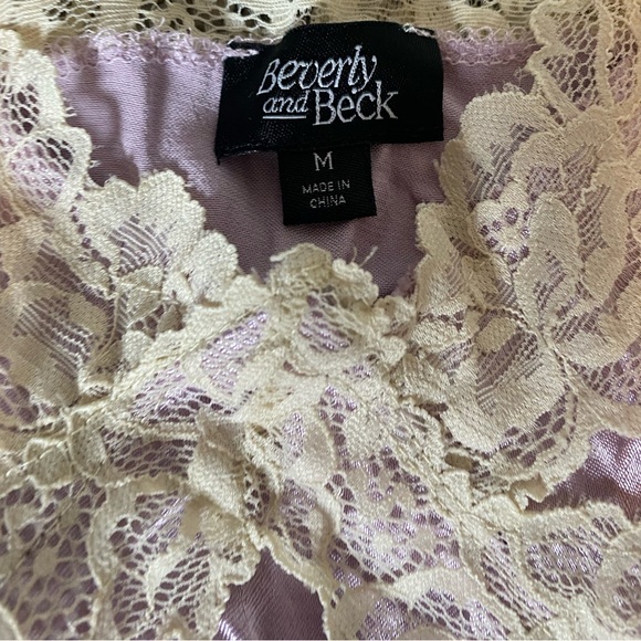 NWOT y2k Lilac Lace Cami - Picture 4 of 4